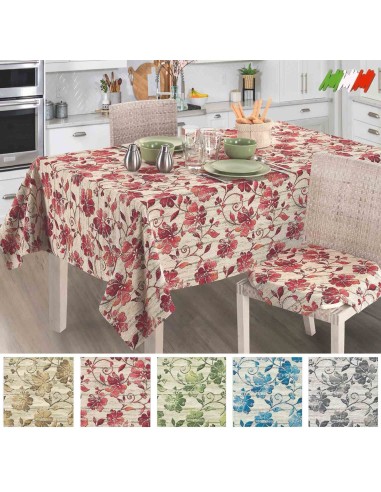 Tovaglia copritavolo elegante tessuto jacquard ANAIS