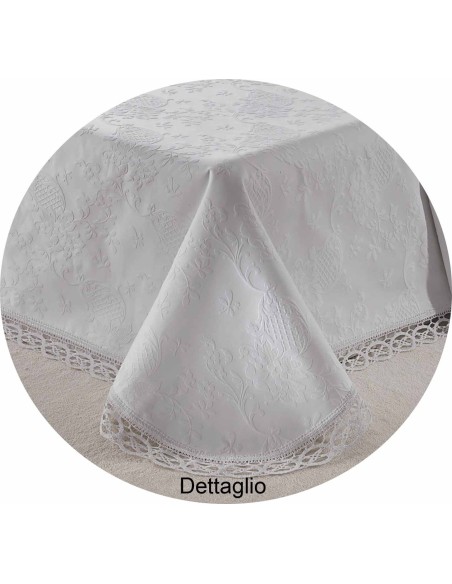 Copriletto cotone broccato jacquard KING