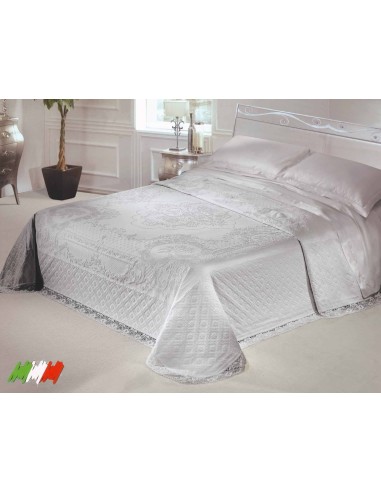 Jacquard de couverture de coton jugted placé double DIAMANTE