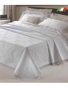 Copriletto cotone broccato jacquard KING