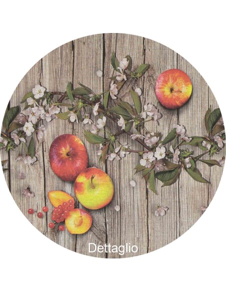 Tappeto multiuso passatoia antiscivolo largo 50 cm. ONDE GIRASOLE taglio a vivo