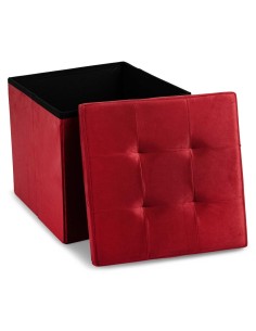 Contenedor de puf liso VELVET 2