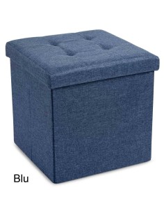 Pouf contenitore tinta unita LINEN 2