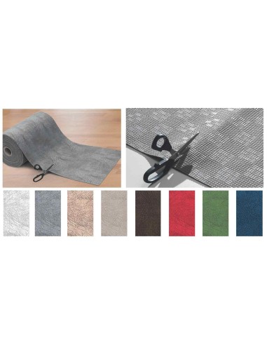 Alfombra antideslizante multiusos de 51 cm de ancho. SCREZIATED cortado para vivir