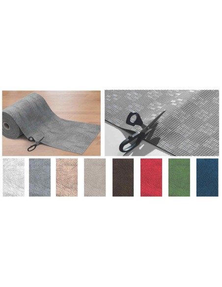 Alfombra antideslizante multiusos de 51 cm de ancho. SCREZIATED cortado para vivir