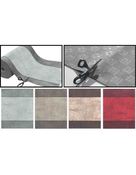 Alfombra antideslizante multiusos de 51 cm de ancho. SCREZIATED cortado para vivir