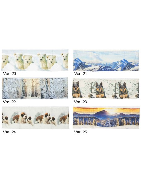 Serviettes éponges numériques NATURAL LIFE