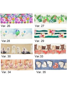 Serviettes éponges flashées numériquement FRESH LIFE 2