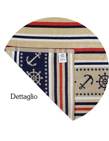Telo mare spugna jacquard ST. TROPEZ 90x170 cm.
