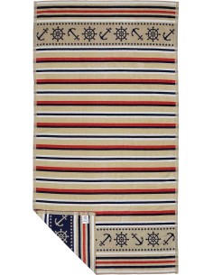 Toalla esponja de mar jacquard ST. TROPEZ 90x170 cm.