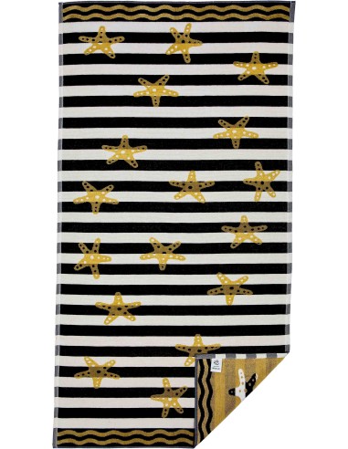 Handtuch Meer Schwamm Jacquard STARS 90x170 cm.