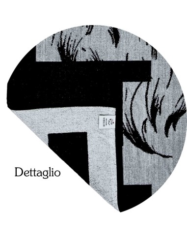 Serviette éponge de mer jacquard LION 90x170 cm.