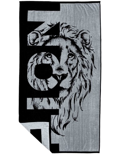 Telo mare spugna jacquard LION 90x170 cm.