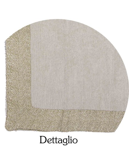 Telo mare spugna con bordo MALIBU 86x160 cm.