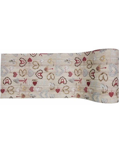 Tappetino gommato antimacchia HOME ROSSO