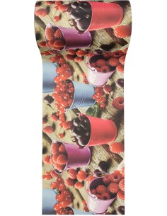 Tappeto multiuso passatoia antiscivolo largo 50 cm. LAVANDA TZ taglio a vivo 2