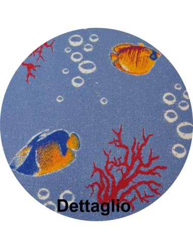 Acquario passatoia su misura taglio a vivo.