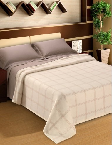 Coperta invernale pura lana ADELAIDE