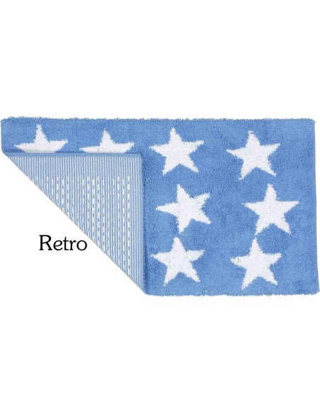 Tapis de bain en coton 55x90 cm. Poisson