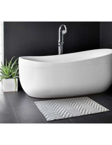 Tapis de salle de bains polyvalent en coton 55x100 cm. Étoiles