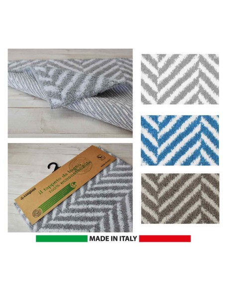 Tappeto bagno multiuso cotone 55x100 cm. STARS