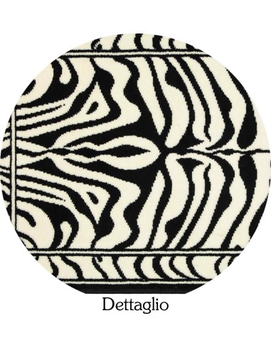 Zebrato alfombra de dormitorio abajo