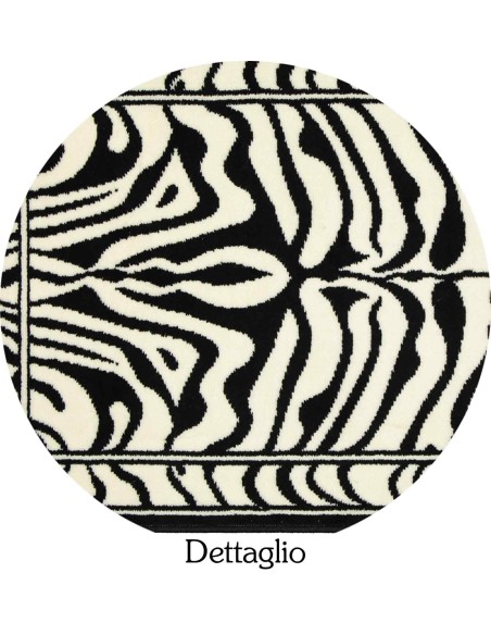 Tapis de chambre à coucher de Zebrato vers le bas