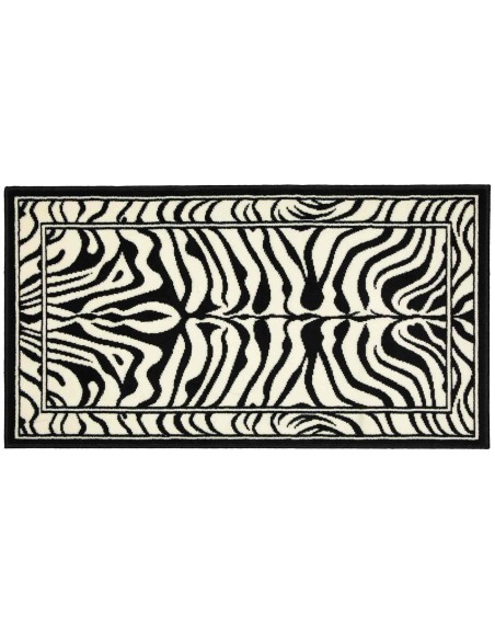 Zebrato alfombra de dormitorio abajo