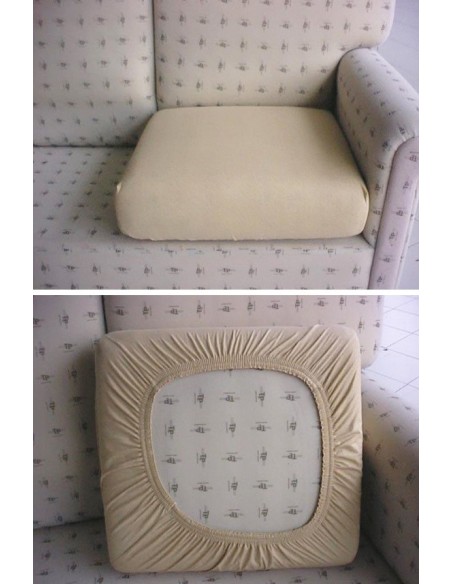 Antimacchia paire de housse assise 1 place fauteuil