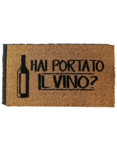 Zerbino Rettangolare in cocco cm. 40X70 ALLEGRO VINO naturale