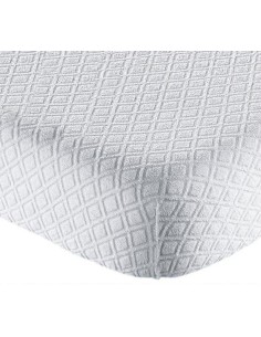 angles de 180 x 200 cm double éponge jacquard Topper Sanity 25