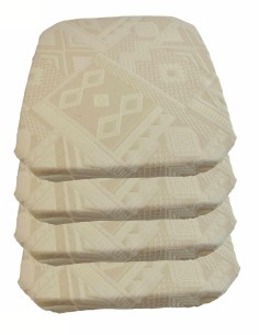 Cubiertas de la silla de cojines con las aletas MEXICO