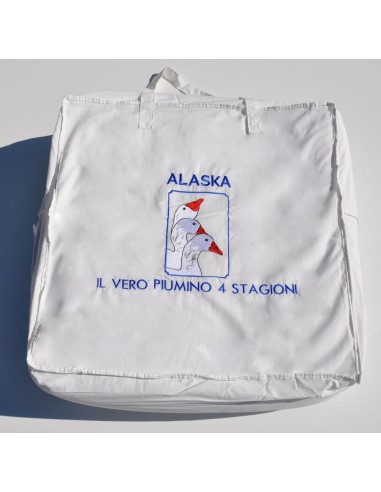 Alaska 4 stagioni Piumino d'oca 1½ piazza 200x200 cm