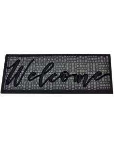 Floqué porte mat 25 x 70 cm. WELCOME FLOMAT