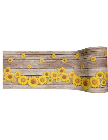 Tapis polyvalent non-dérapant de 50 cm de large. ONDE GIRASOLE coupe en direct