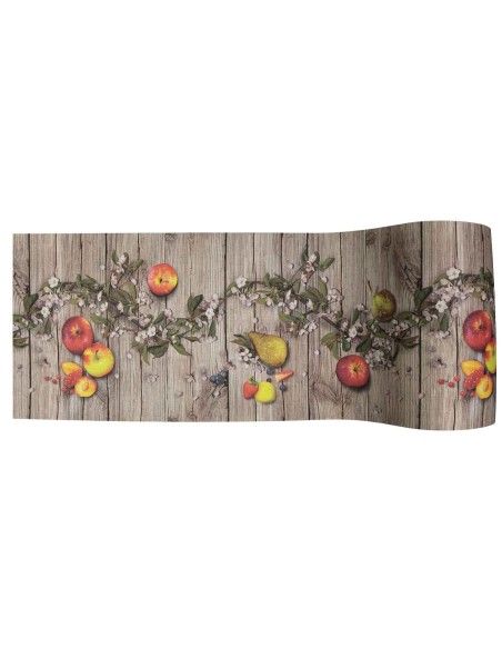 Mehrzweck-Teppich rutschfest 50 cm breit. ONDE GIRASOLE Live-Schnitt