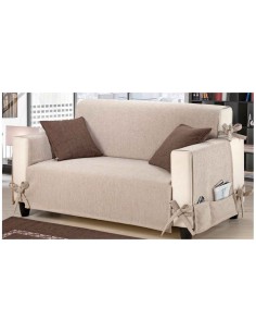 Intreccio Fauteuil et canapé couvre jacquard chenille différentes tailles