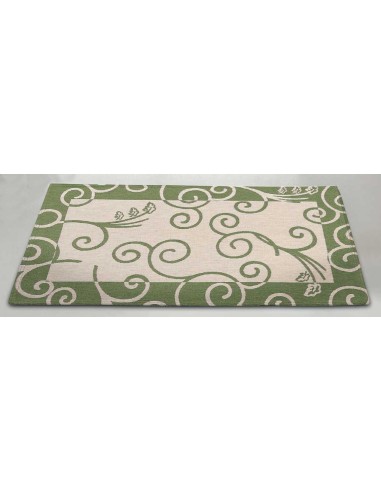 Riccioli tapis polyvalent de 100 x 150 cm  Jacquard chenille