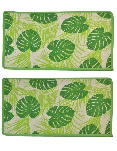 35 x 50 cm nr 2 Stück Tischsets. FOGLIA