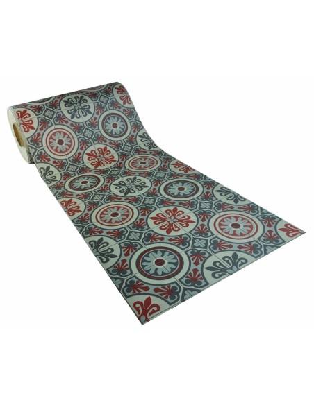 Tapis de vinyle Lagos Boho Chic par mètre