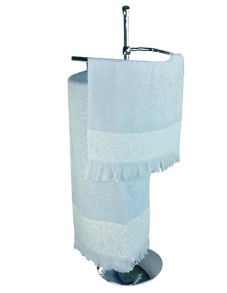 Bianca serviette éponge en couple