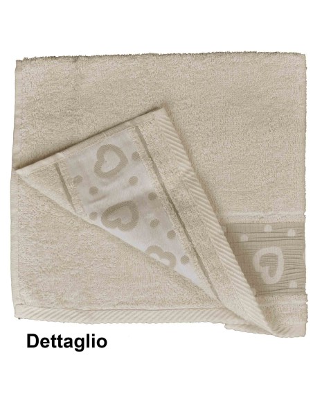 Amore cuori set 3 pz. bagno in spugna