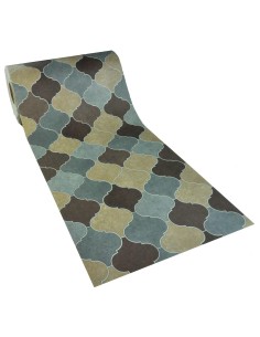 Casablanca Boho Chic Vinyl Teppich Meterware