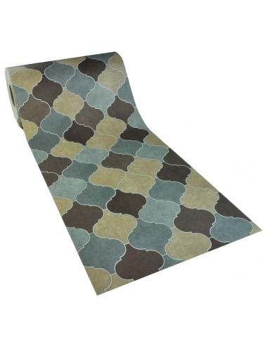 Tapis de vinyle Casablanca Boho Chic par mètre