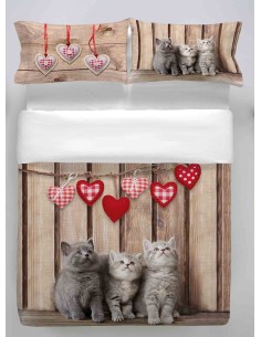 Cat Fresh Life Housse de couette diverses mesures