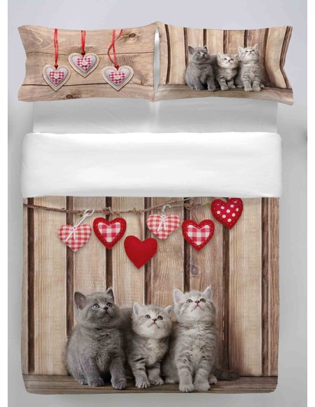 Cat Fresh Life Housse de couette diverses mesures