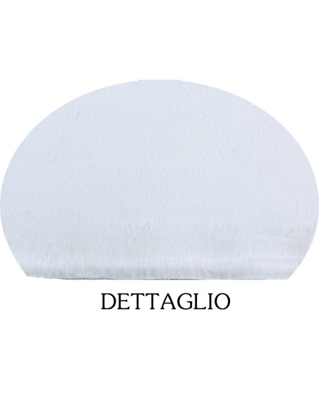 Tapis blanc rond d’arbre de Noël