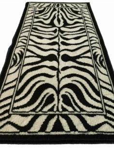 Zebrato alfombra de dormitorio abajo 2