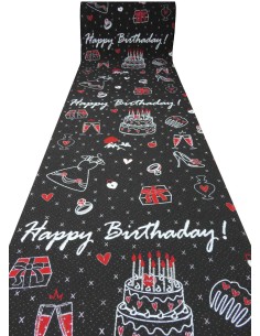 Tapis de couloir taillé sur mesure pour vivre SILUETTE PARTY