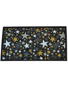 La estera de puerta acudieron 40 x 70 cm. STARS FLOMAT